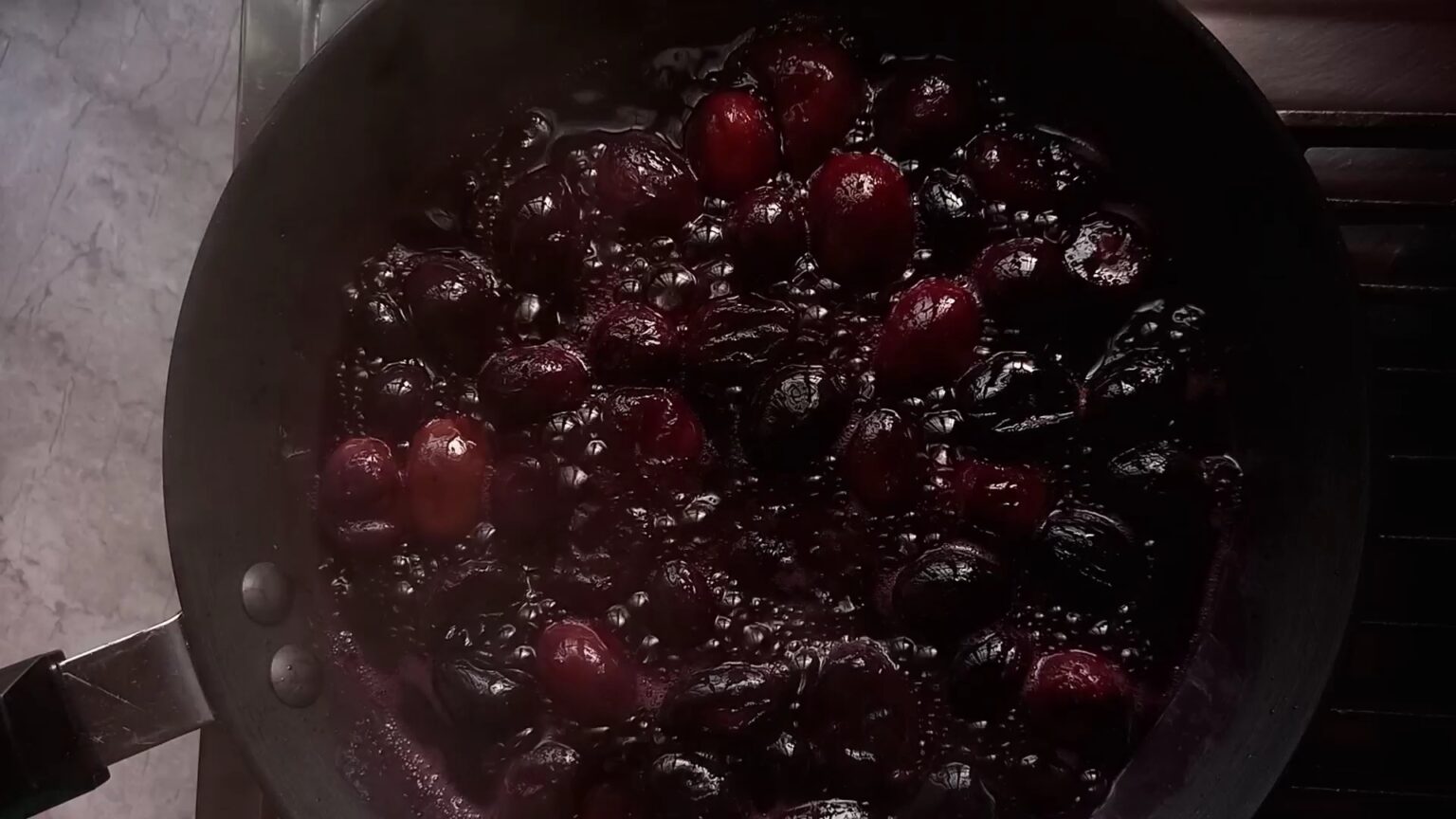 Black grape compote How to make grape jam Candid Treat
