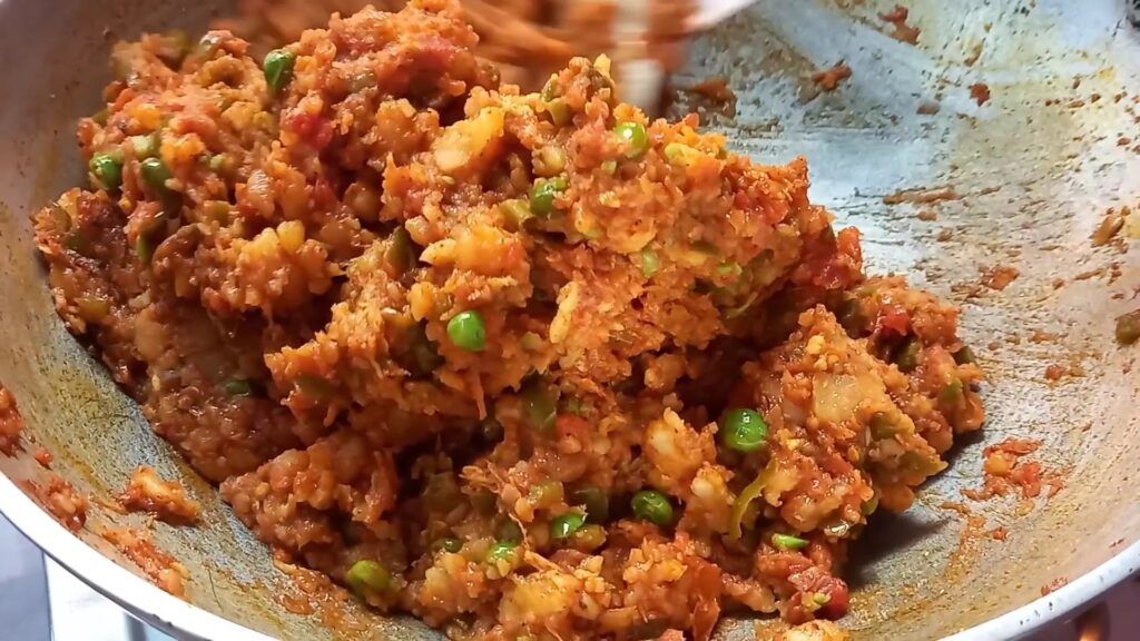 mashed bhaji