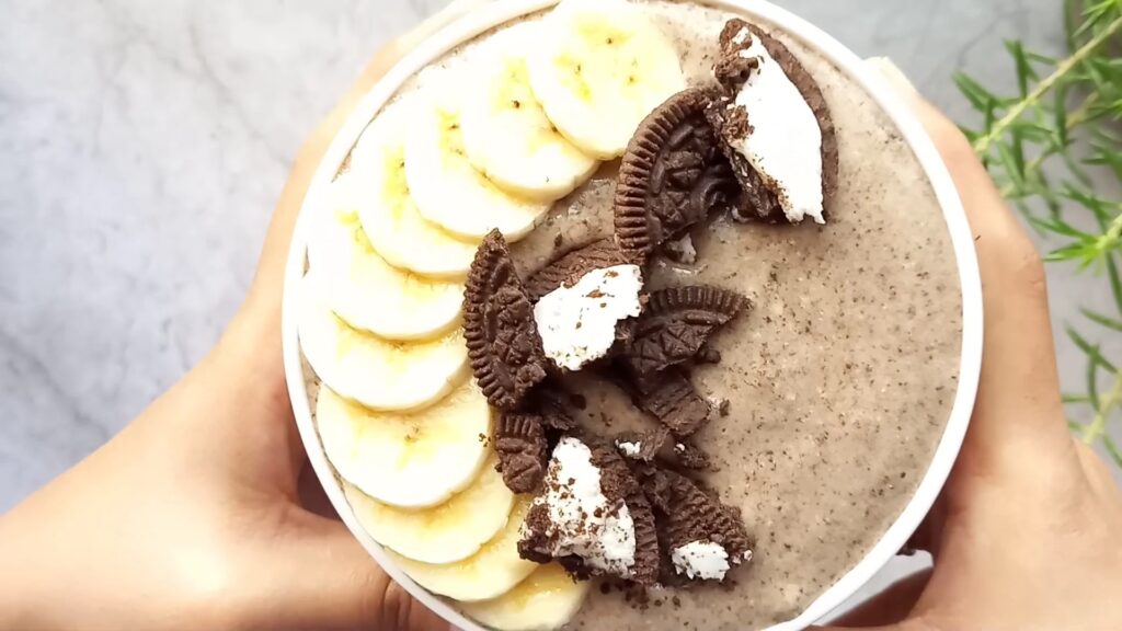 cookie and cream smoothie