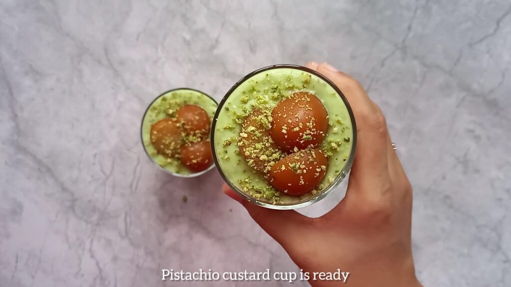 pistachio custard