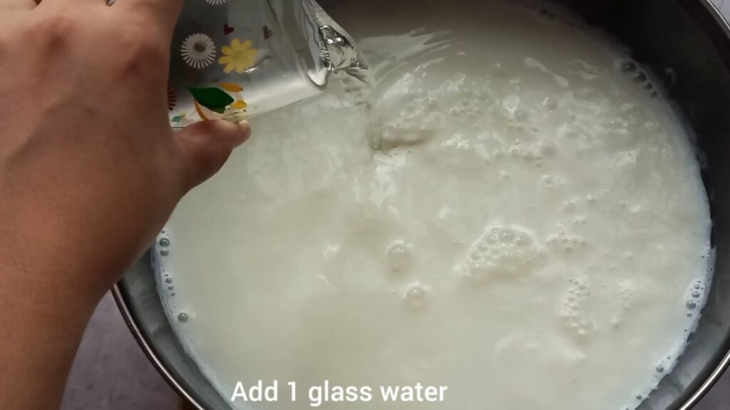 boiled milk