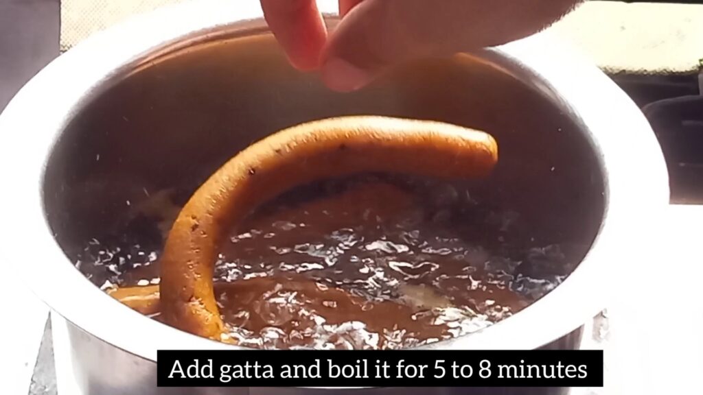 boil the gatta