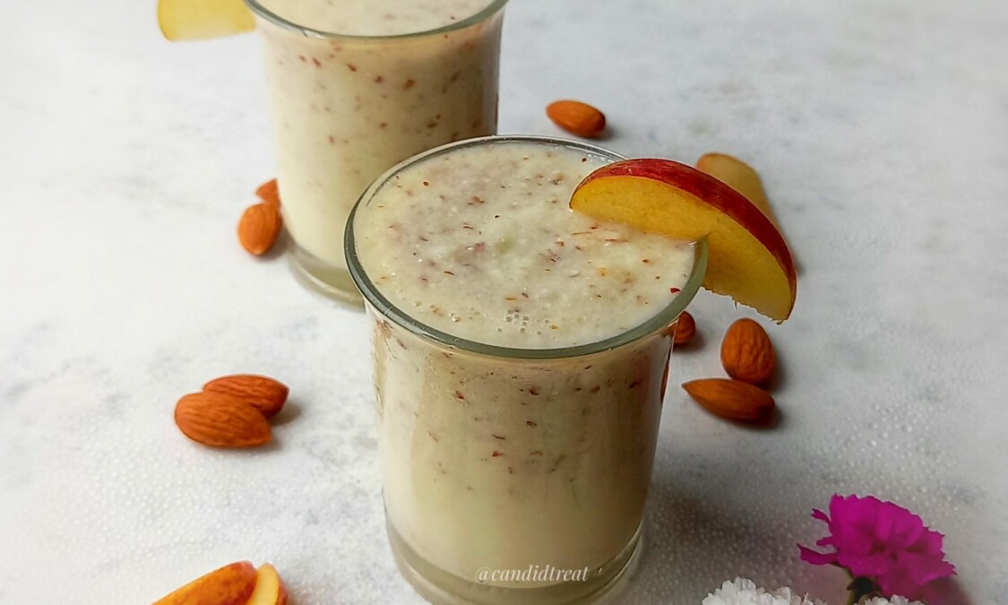 Apple Smoothie | Healthy Breakfast Smoothie - Candid Treat