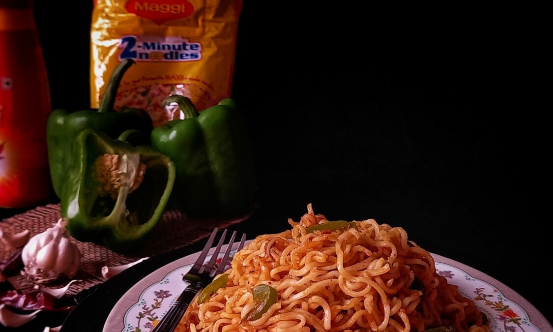 Chili Garlic Maggi Maggi Noodles Recipe Candid Treat