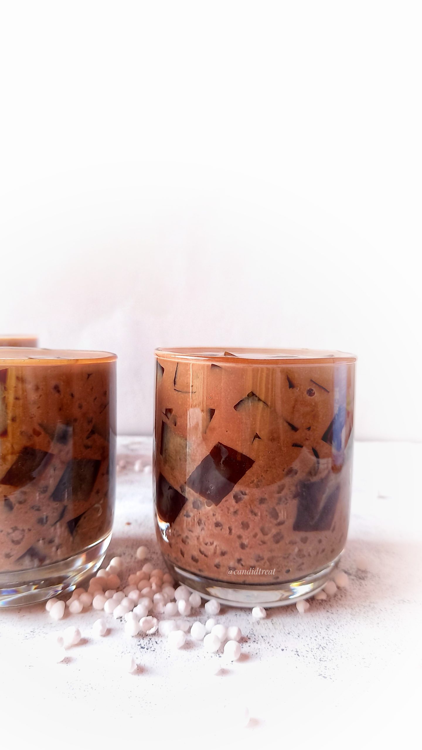 Chocolate Sago Pudding Tapioca Pudding Candid Treat