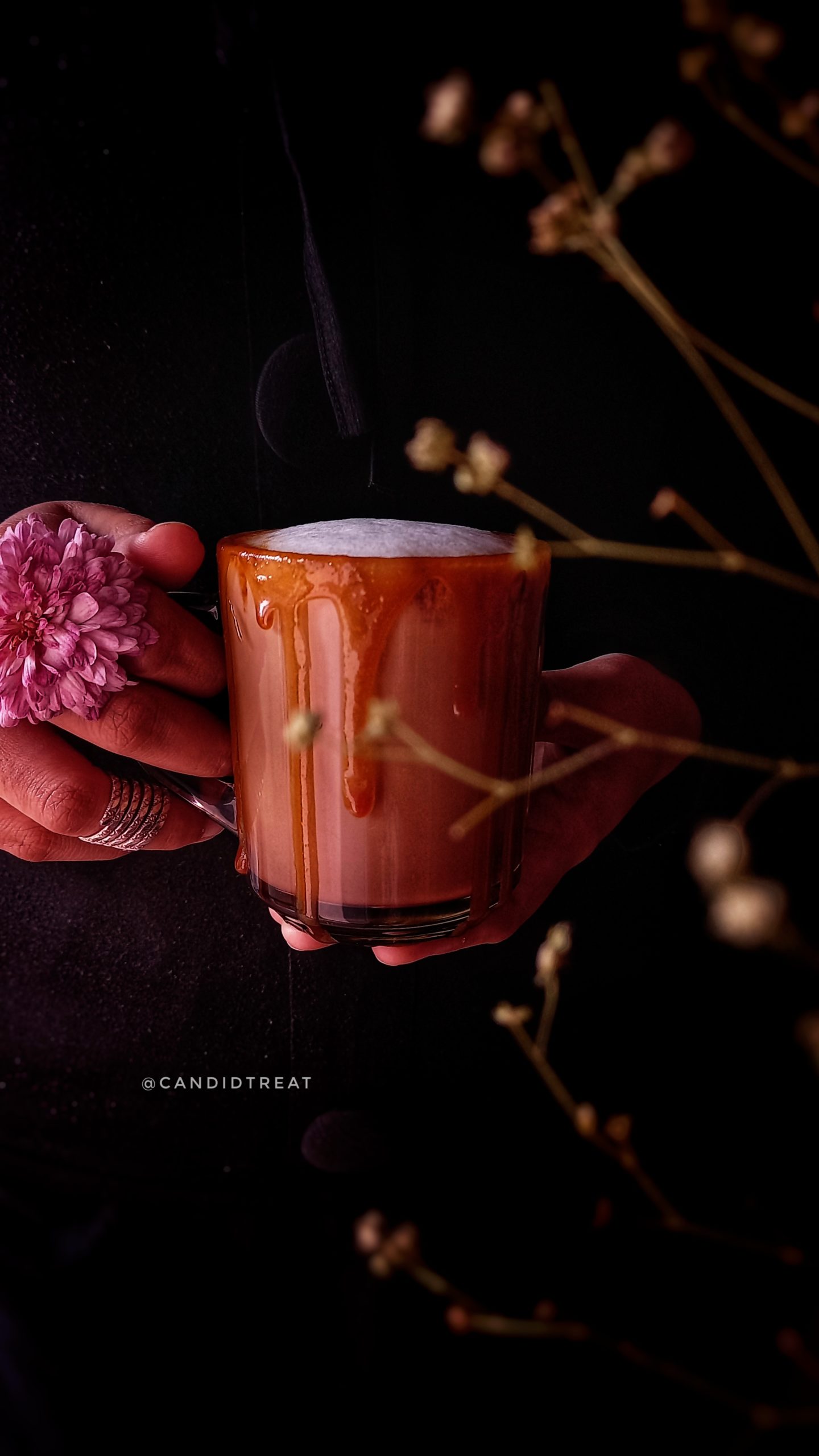 Hot Caramel Coffee 2ways Coffee Recipe Candid Treat