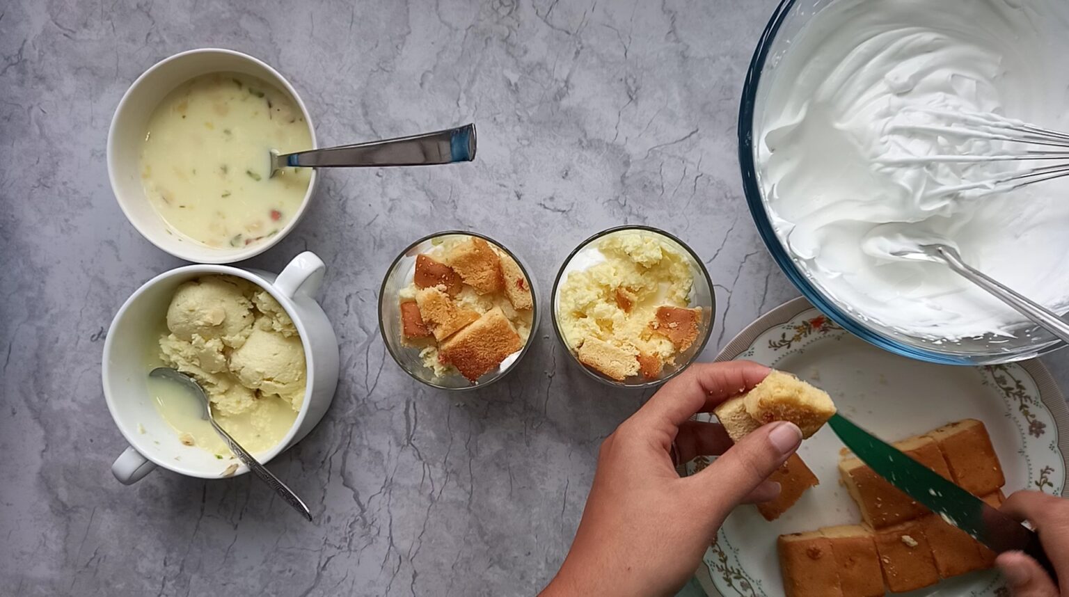 Rasmalai Cake Jars Fusion Dessert Candid Treat