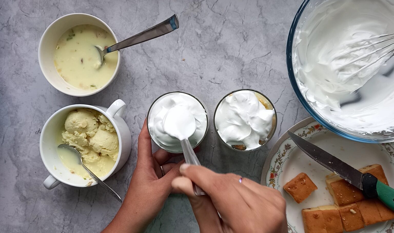 Rasmalai Cake Jars Fusion Dessert Candid Treat