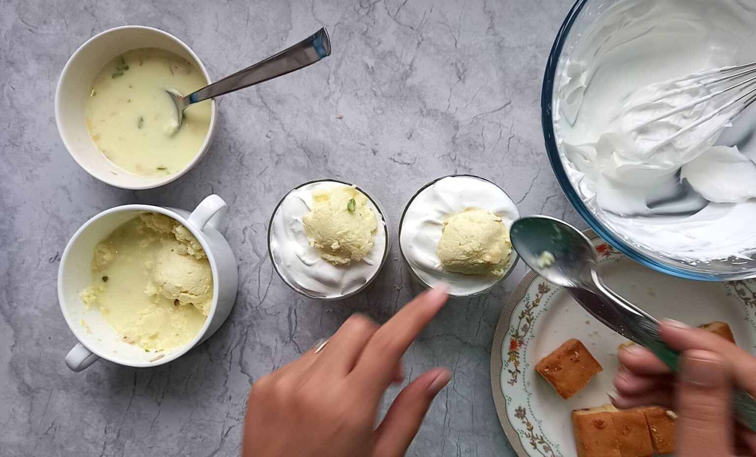 Rasmalai Cake Jars Fusion Dessert Candid Treat