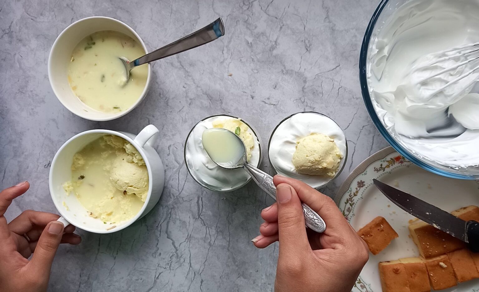 Rasmalai Cake Jars Fusion Dessert Candid Treat