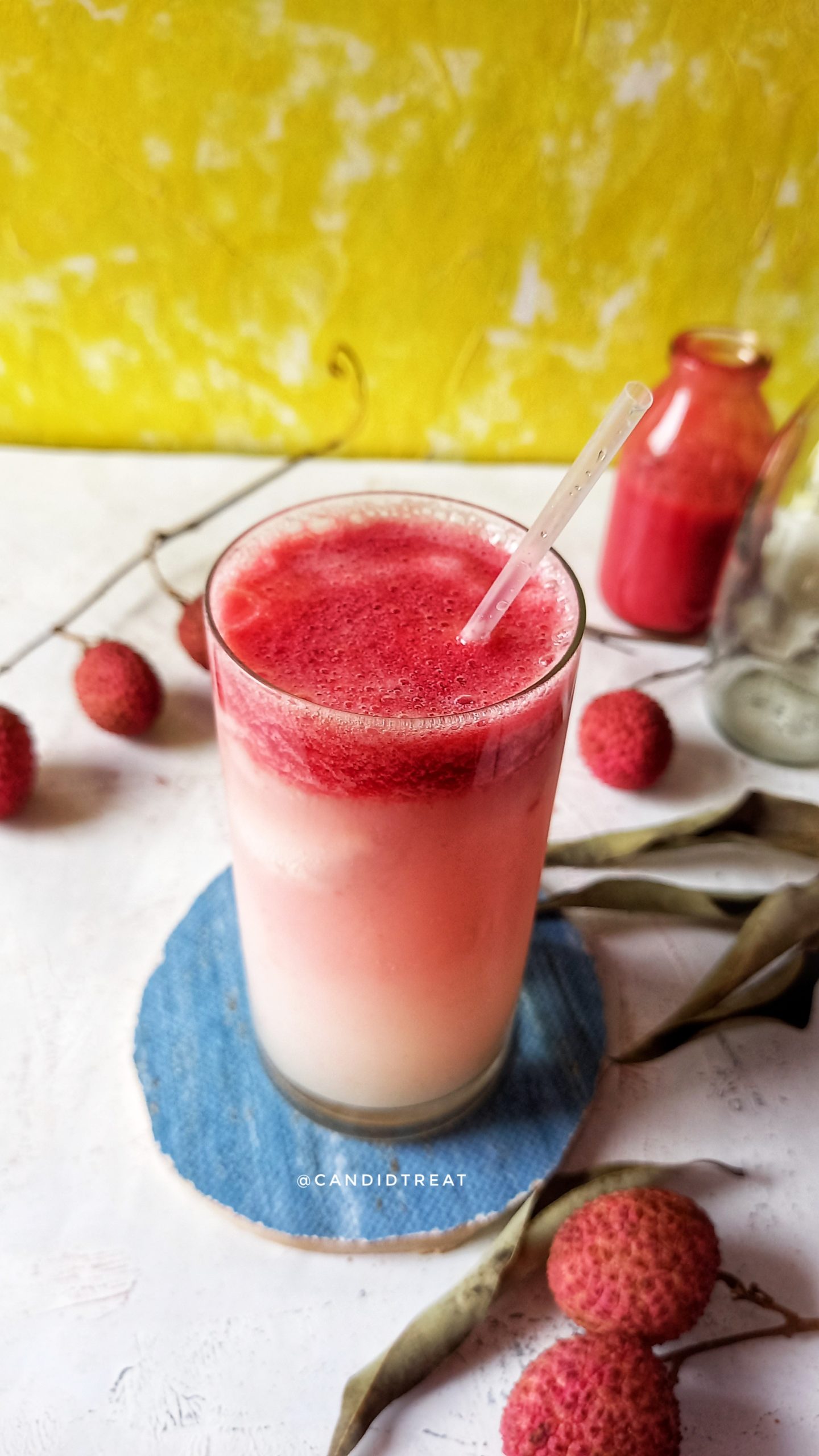 Lychee Plum Mojito Fruity Mojito Candid Treat