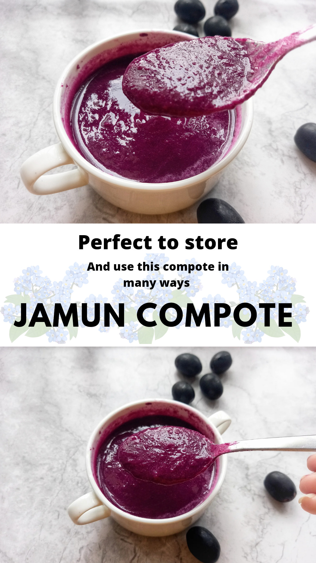 Jamun Compote Perfect Way To Store Jamun Candid Treat
