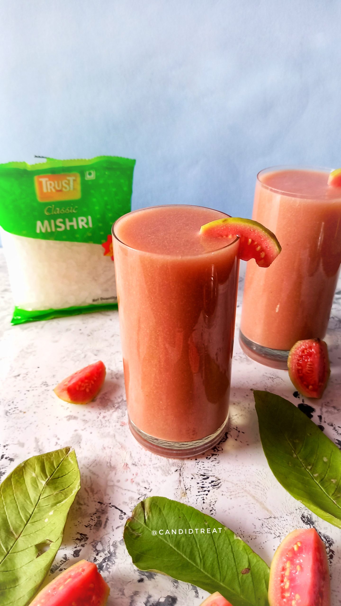 Fresh Guava Juice Homemade Guava Juice Candid Treat