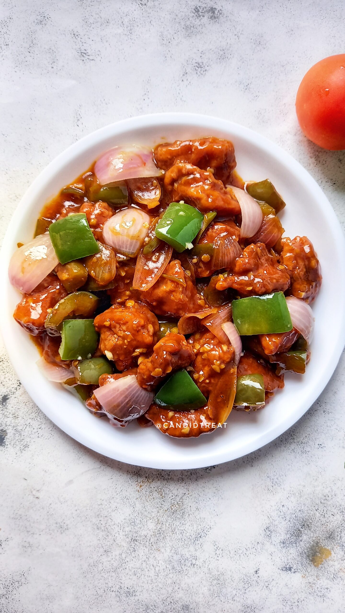 Chili Chicken Recipe - Candid Treat