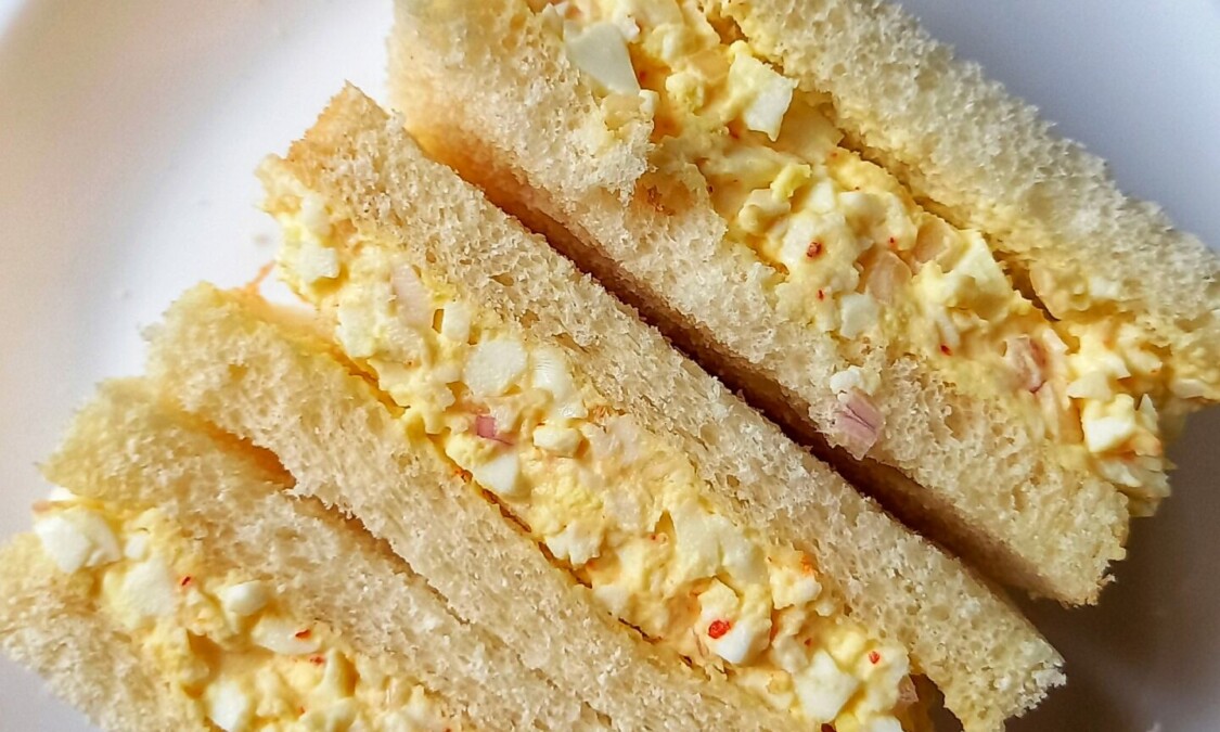 Japanese Egg Sandwich Tamago Sando Candid Treat