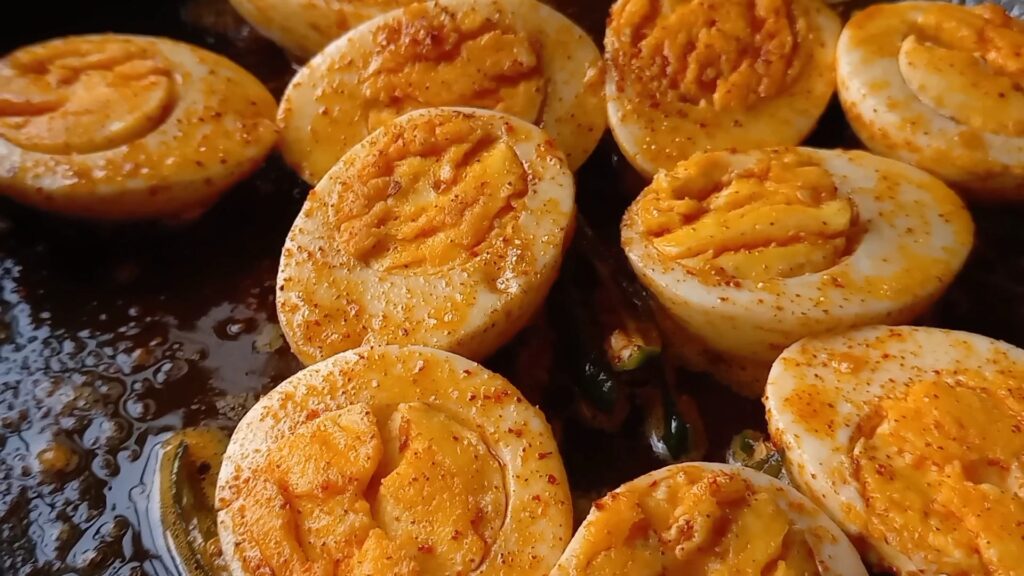 Egg Masala Fry | Dry Egg Curry - Candid Treat