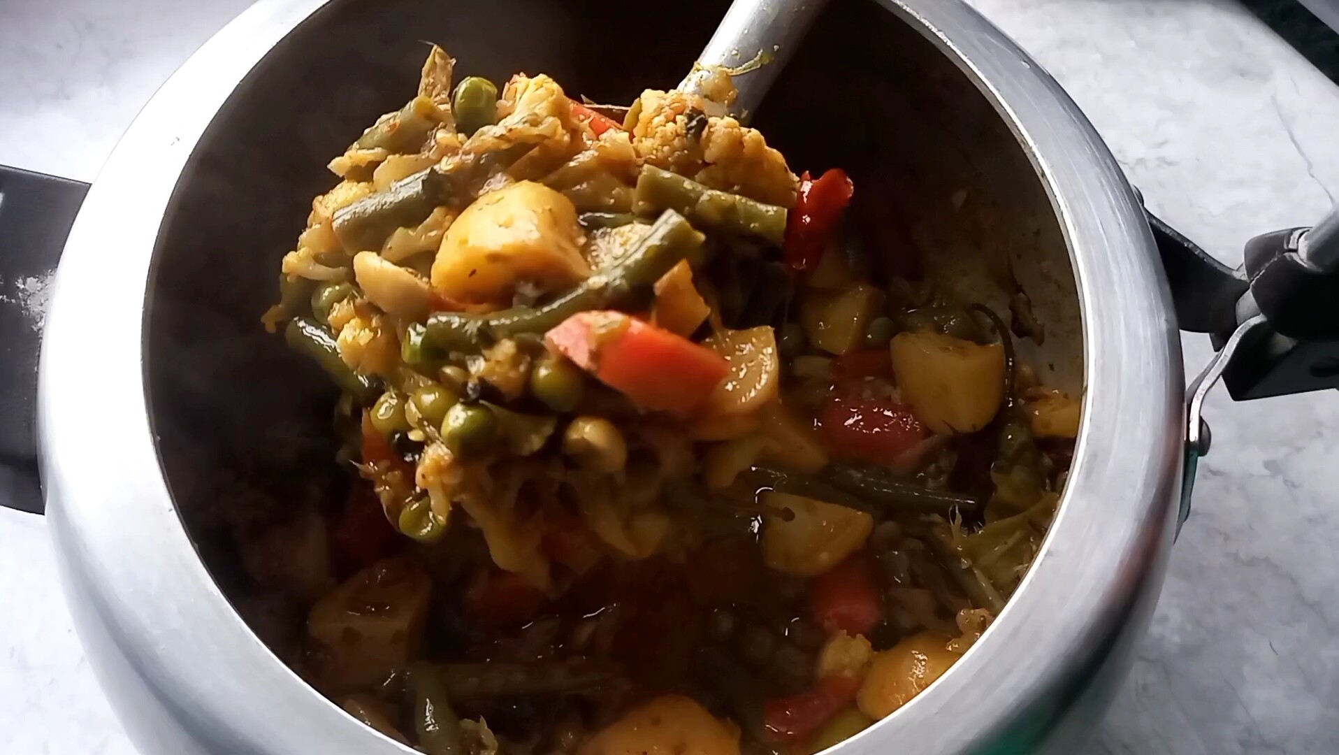 Vegetable Biryani In Pressure Cooker Veg Biryani Candid Treat