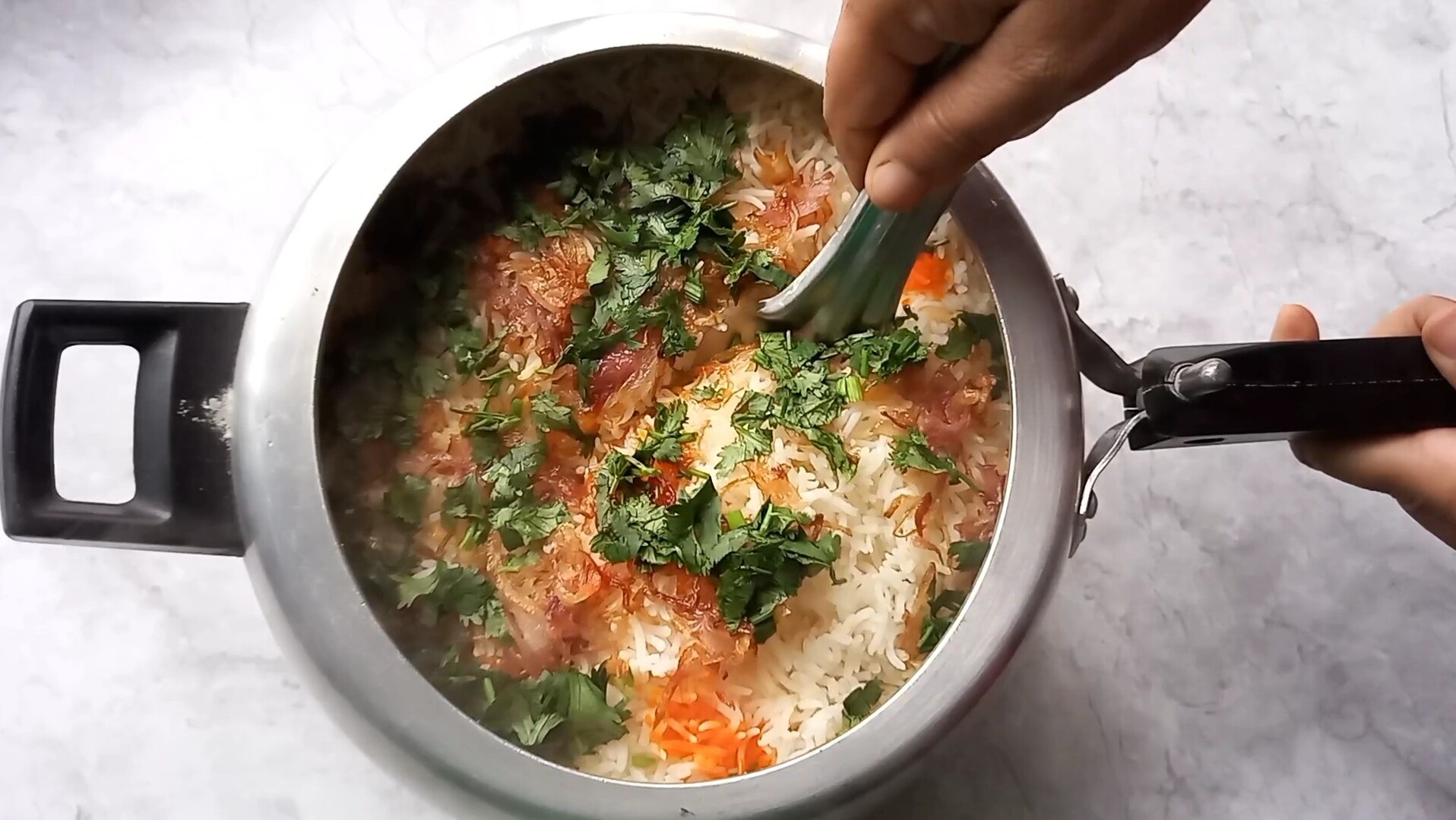 Vegetable Biryani In Pressure Cooker Veg Biryani Candid Treat