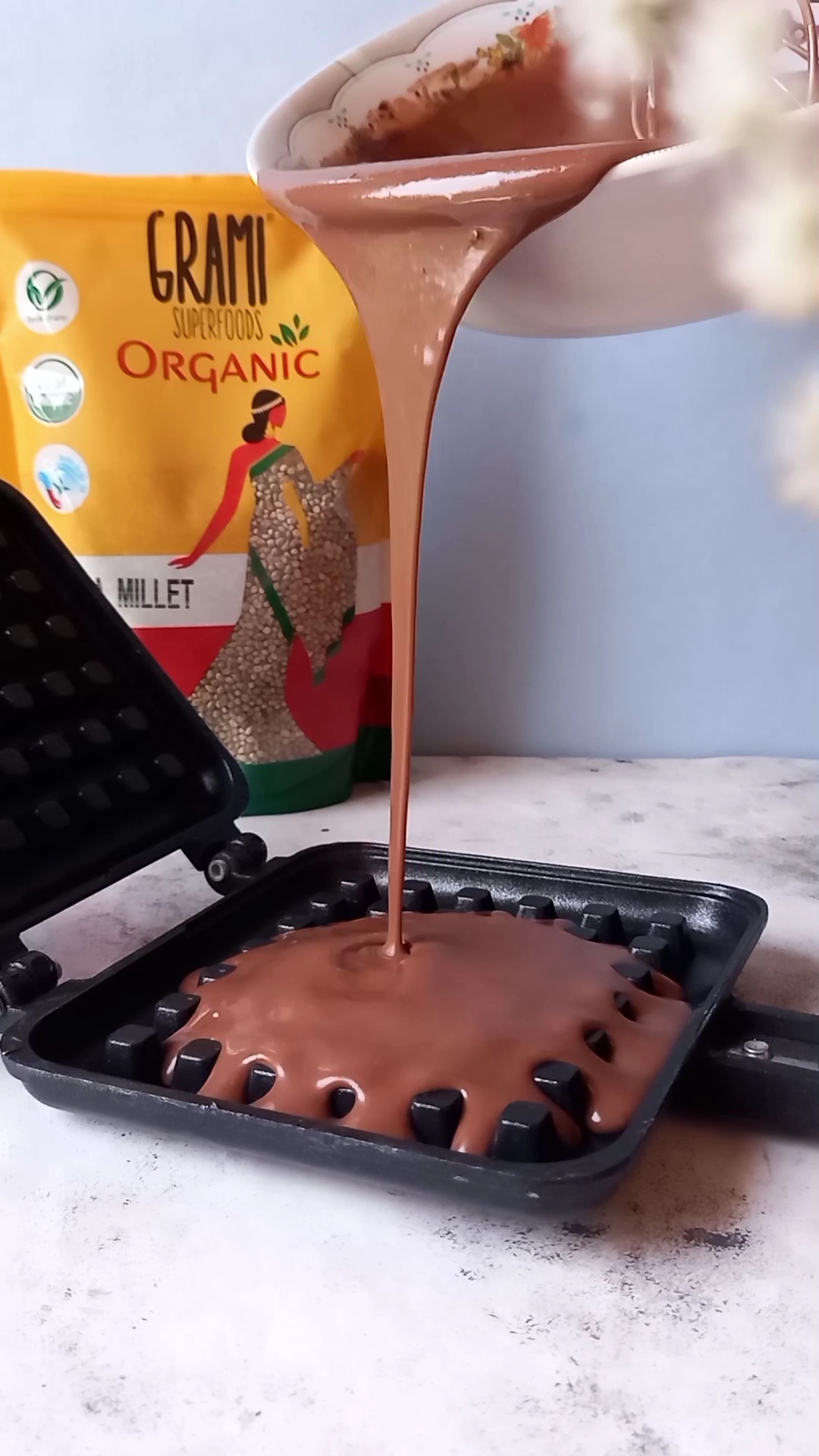 Bajra Millet Waffles Millets Recipe Candid Treat