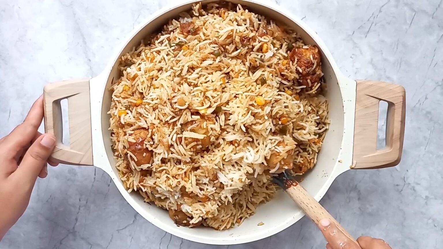 Veg Fried Rice with Maggie Balls | Lunch Recipe - Candid Treat