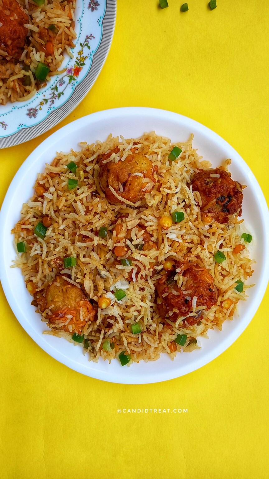 Veg Fried Rice with Maggie Balls | Lunch Recipe - Candid Treat